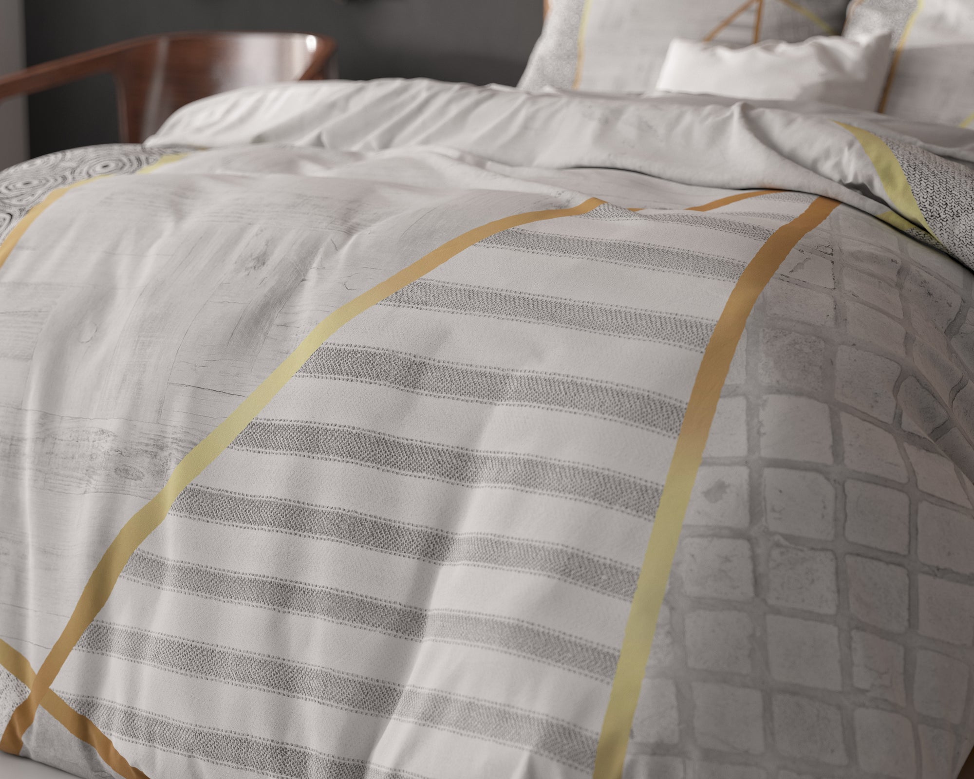 Biancheria da letto in cotone Graphic