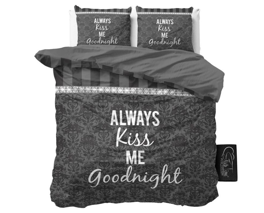 Biancheria da letto in cotone Kiss your Love