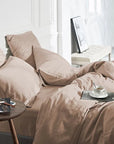 Posteljnina 100% Bamboo - taupe - Minu.si