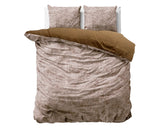 Copripiumino Velvet Aria - brown