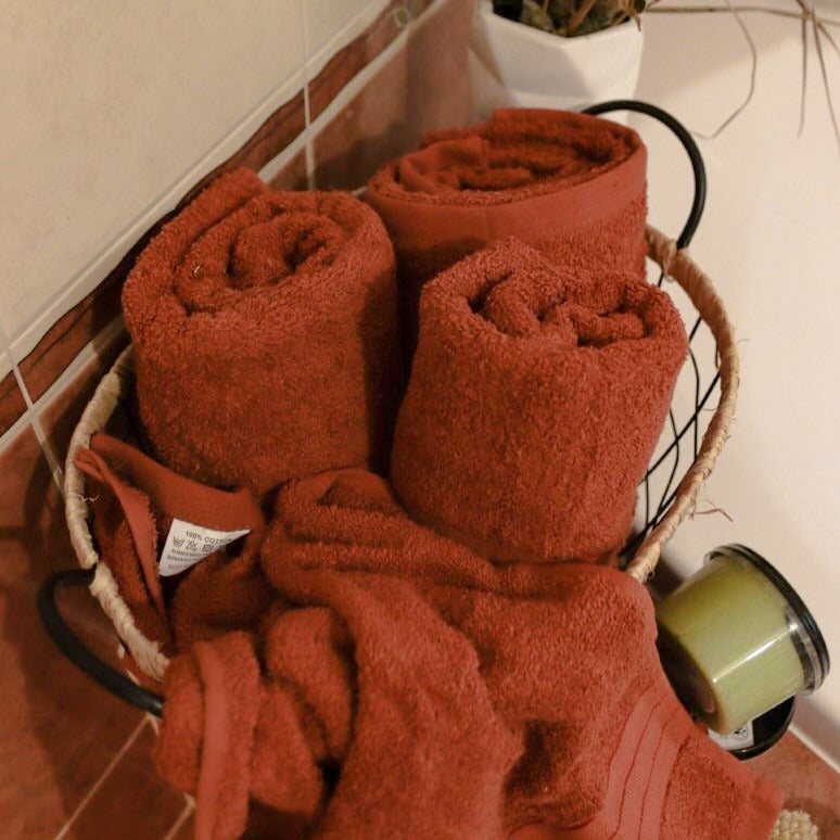 Set di quattro asciugamani da bagno