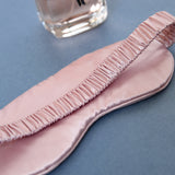 Mascherina da notte in seta Dreamwithus premium 22 mm - Rosa