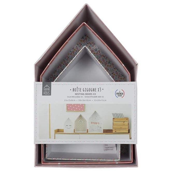 Casette di cartone decorative
